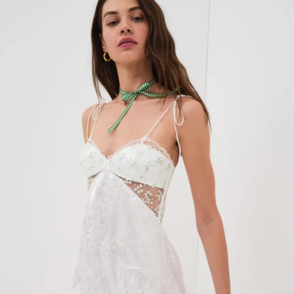 For Love & Lemon Baby's Breath Slip Dress